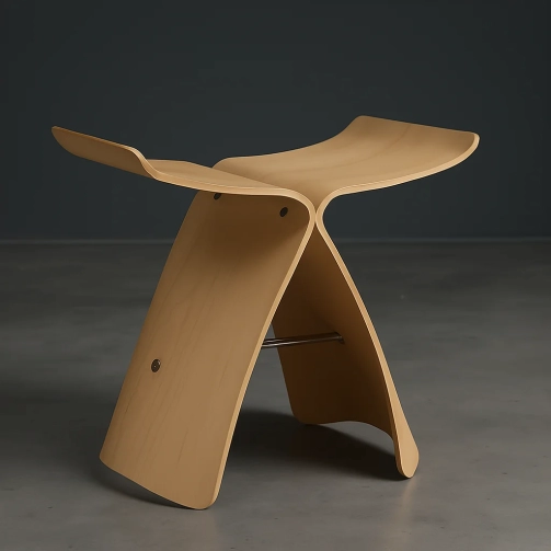 Walnut Wood Stool