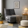 Grey Velvet Sofa Chair