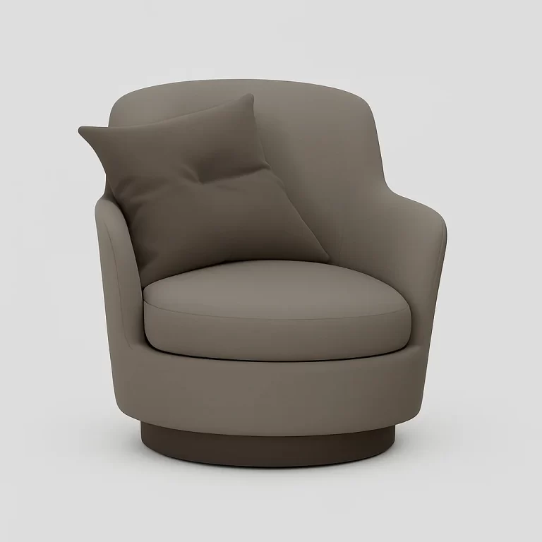Beige Fabric Chair
