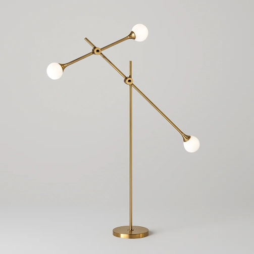 Nordic Gold Floor Lamp