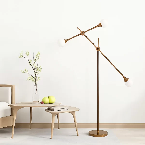 Nordic Gold Floor Lamp