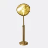 Gold Spiral Floor Lamp