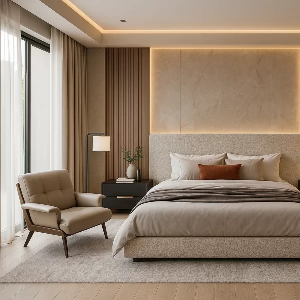 Modern Grey Leisure Chair