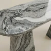 Gia Grey Marble Coffee Console Table - luxury furniture Dubai UAE