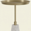 5 Elegant Gold White Round Table Designs for Modern Luxury Homes