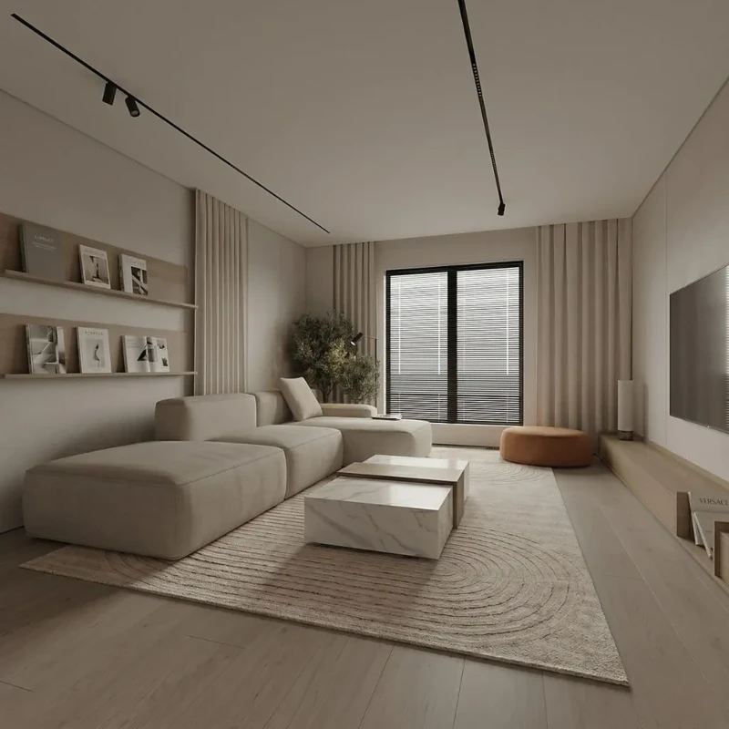 5 Luxury Marble Wood Coffee Table Designs for Modern Living Rooms
