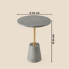 5 Elegant Grey Gold Side Table Designs for Modern Luxury Interiors