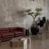 Grey Stainless Steel Table - Mirley | Majestic Home UAE