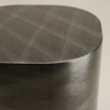 Grey Stainless Steel Table - Mirley | Majestic Home UAE