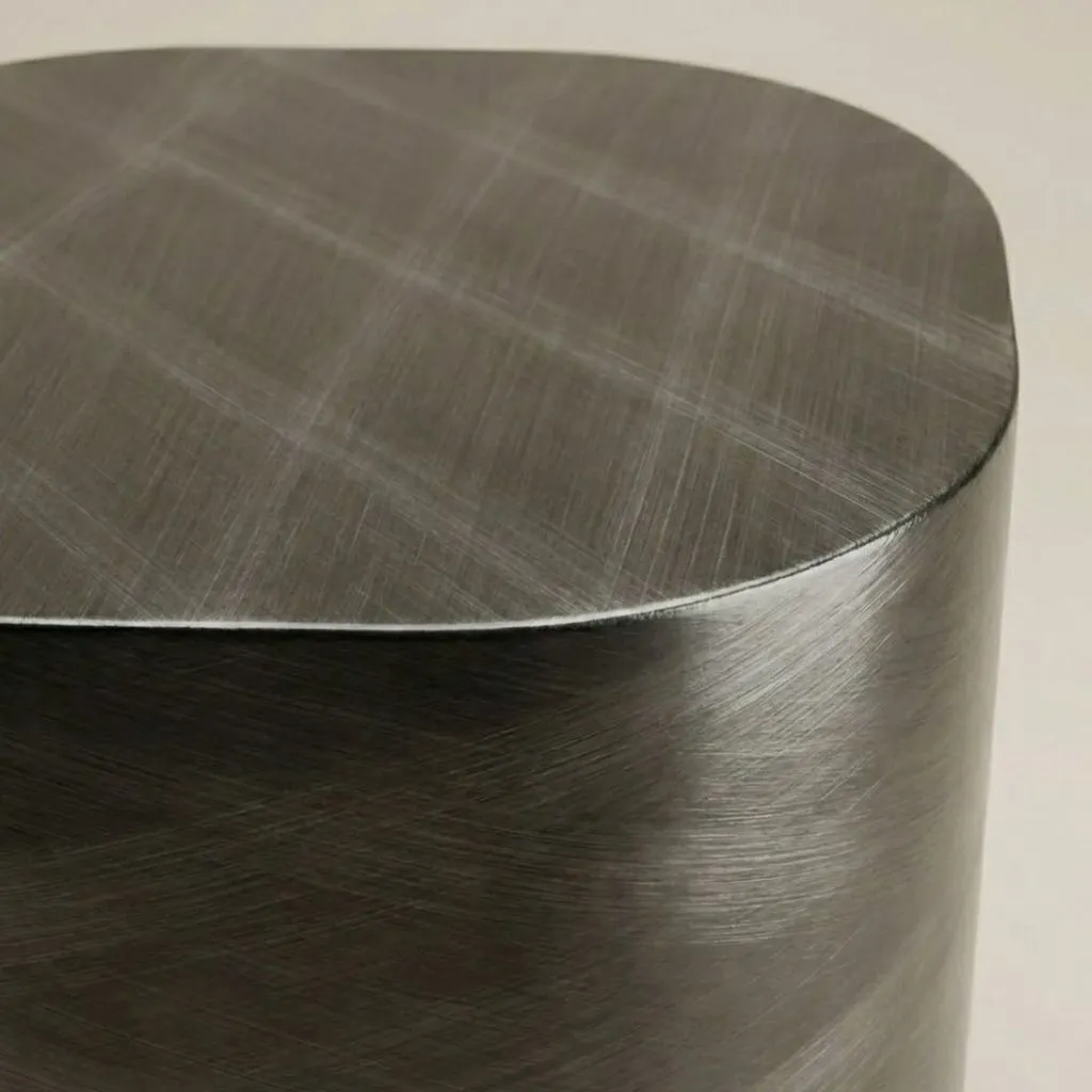Grey Stainless Steel Table - Mirley | Majestic Home UAE