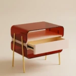 DOM ACRYLIC NIGHT TABLE