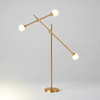 Gorgeous Nordic Gold Floor Lamp | Majestic Home UAE