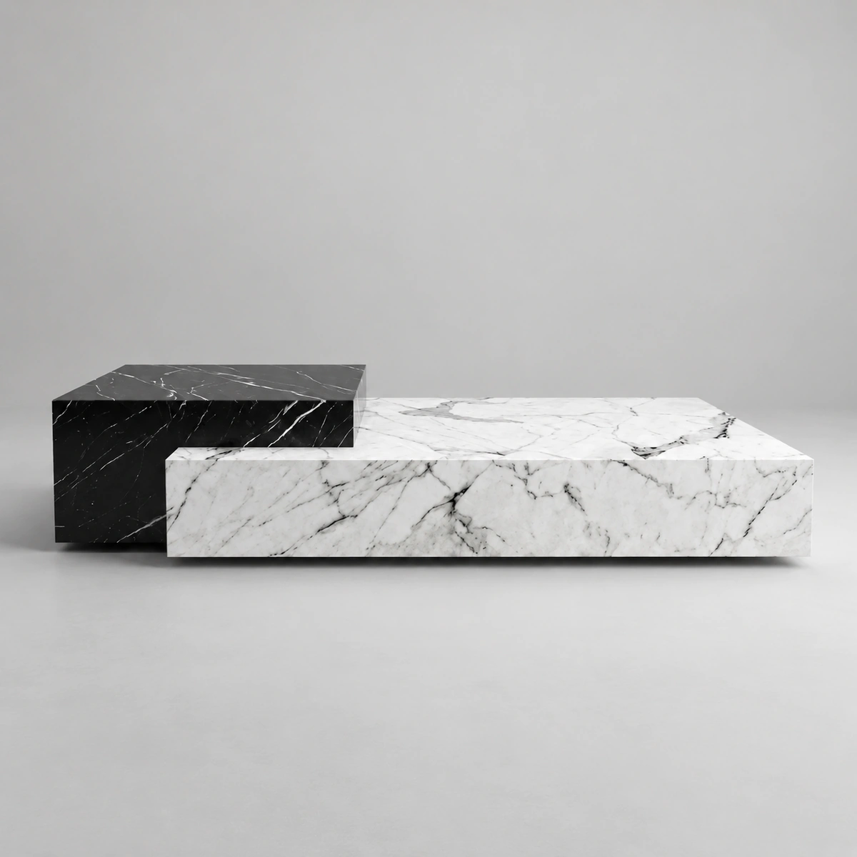 Pana Coffee Table Black & White Marble Effect Coffee Table 7 Features Luxury Rock Stone Design Modern 2026