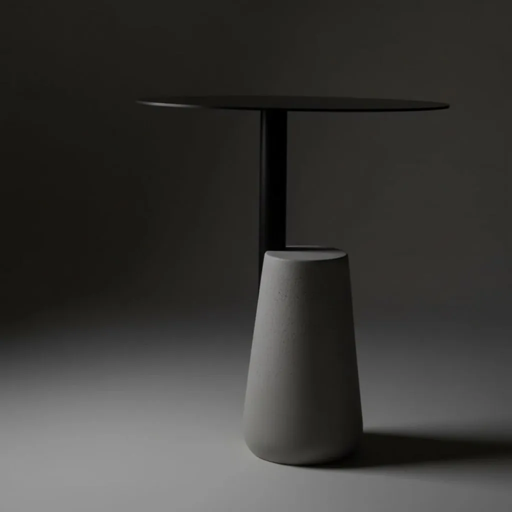 Concrete Side Table