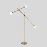 NORDIC METAL GOLD FLOOR LAMP