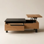 VALINA WALNUT WOOD COFFEE TABLE