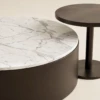 Malana Sintered Stone & Veneered Wood Coffee Table - luxury furniture Dubai UAE