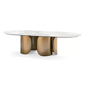 ESSENCE SINTERED STONE TOP DINING TABLE