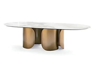 ESSENCE MARBLE TOP DINING TABLE