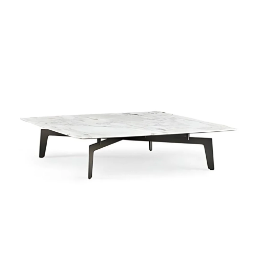 RANO WHITE MARBLE TOP COFFEE TABLE