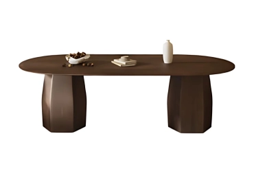 GRAICE WOOD DINING TABLE