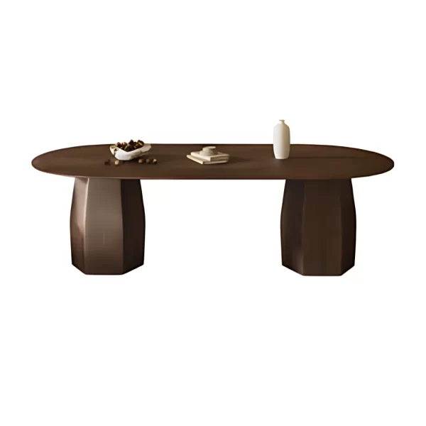 GRAICE WOOD DINING TABLE