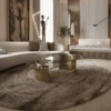 Neom Coffee Table Round Glass Top Gold Stainless Steel Frame Modern Luxury 7 Key Features