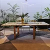 OCEAN SINTERED STONE TOP DINING TABLE