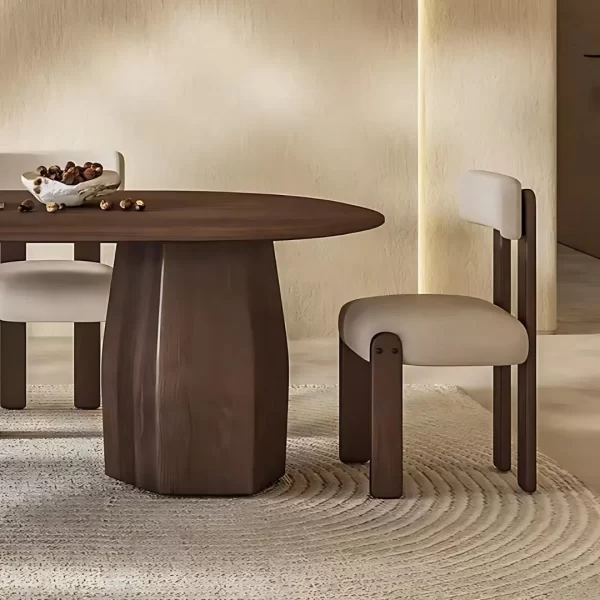 GRAICE WOOD DINING TABLE