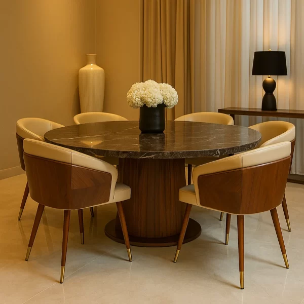 Modern Gold Dining Chair