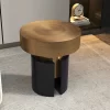 Gold Black Side Table