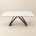 Mayra Black Sintered Dining Table