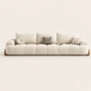 Elvira 3 Seater Modern Minimalist Cloud-Style Sofa - luxury furniture Dubai UAE