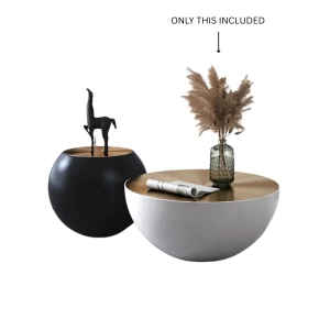 DRUM ROUND COFFE TABLE