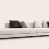 Persa 3 Seater Luxury Oversized Cream Sectional Sofa
