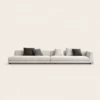 Persa 3 Seater Luxury Oversized Cream Sectional Sofa - luxury furniture Dubai UAE