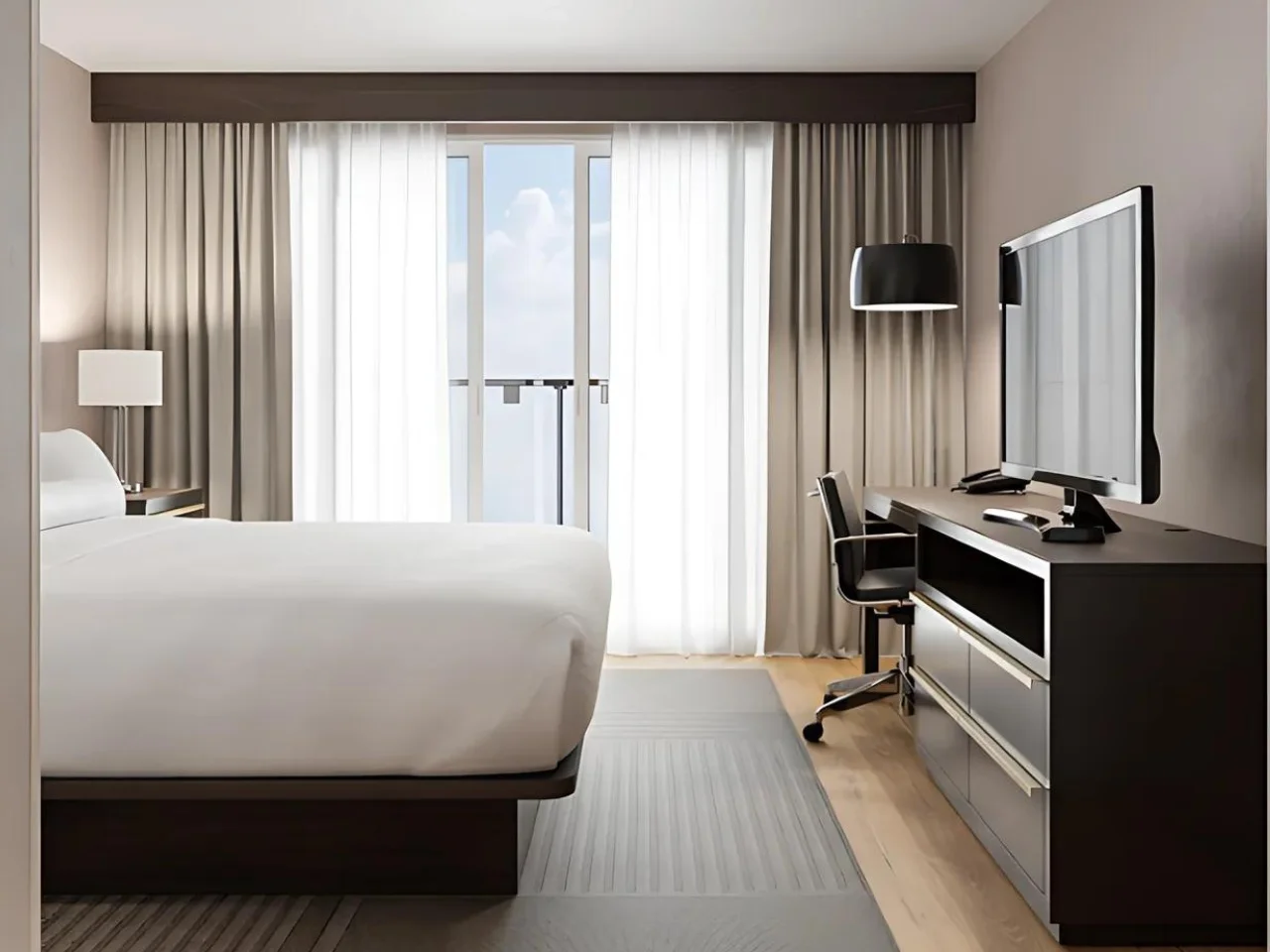 Hotel bedrooms designed