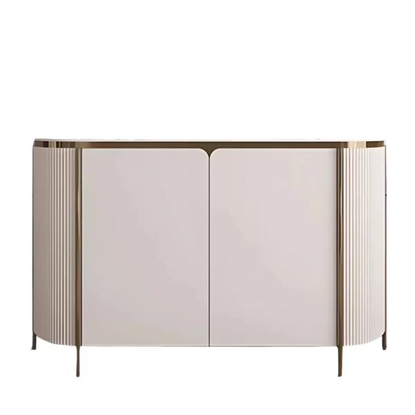 TALINA WHITE WOOD BUFFET CABINET