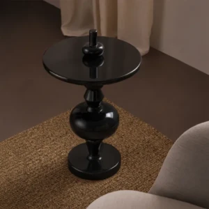 Modern black side table in uae
