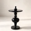 Modern black side table in UAE