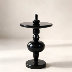 Modern black side table in UAE