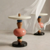 Olina Wood Side Table - luxury furniture Dubai UAE