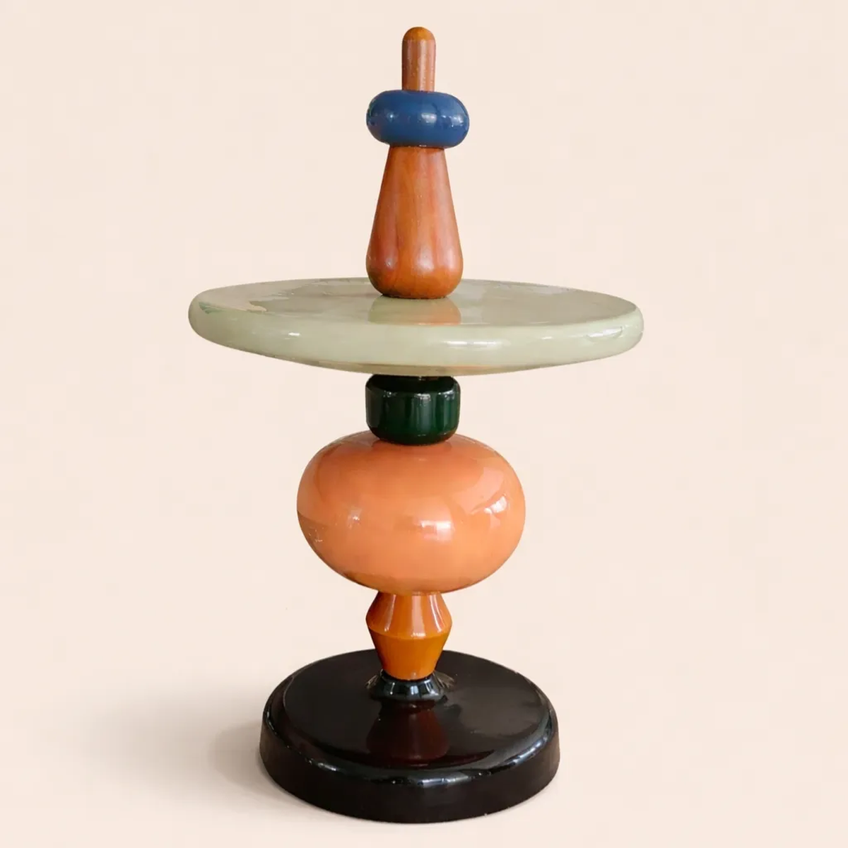 Olina Wood Side Table