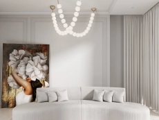 BIANCA ROUND MODERN SOFA
