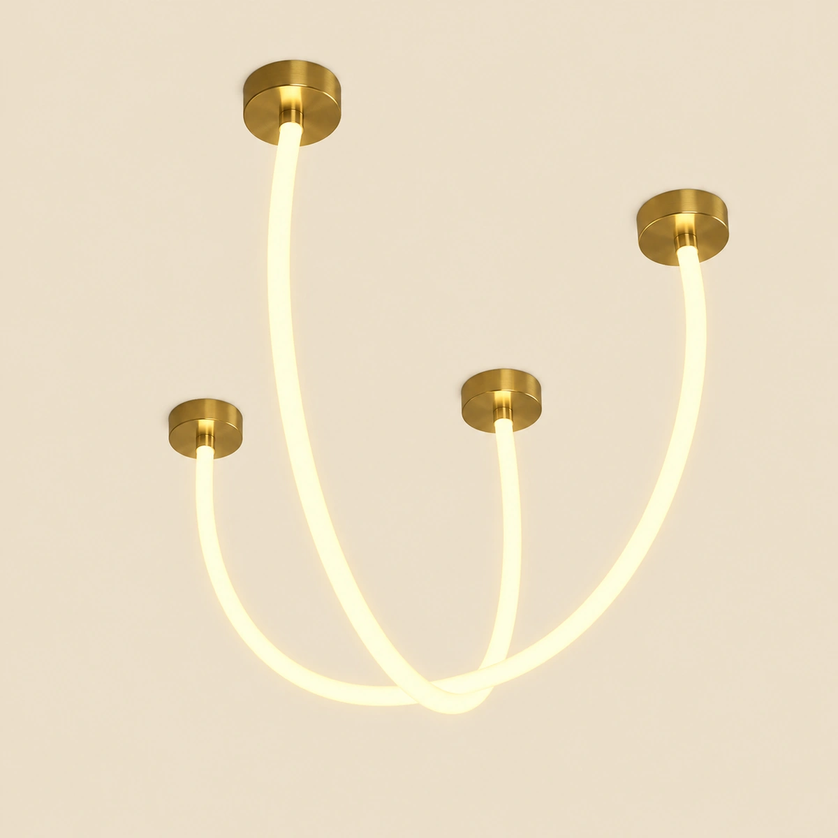 Falcon Metal White Pendant Light