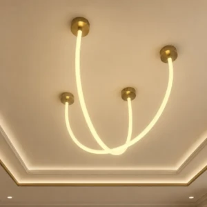Luxury Falcon Pendant Light – Modern Gold Linear 1m LED Lighting 2026