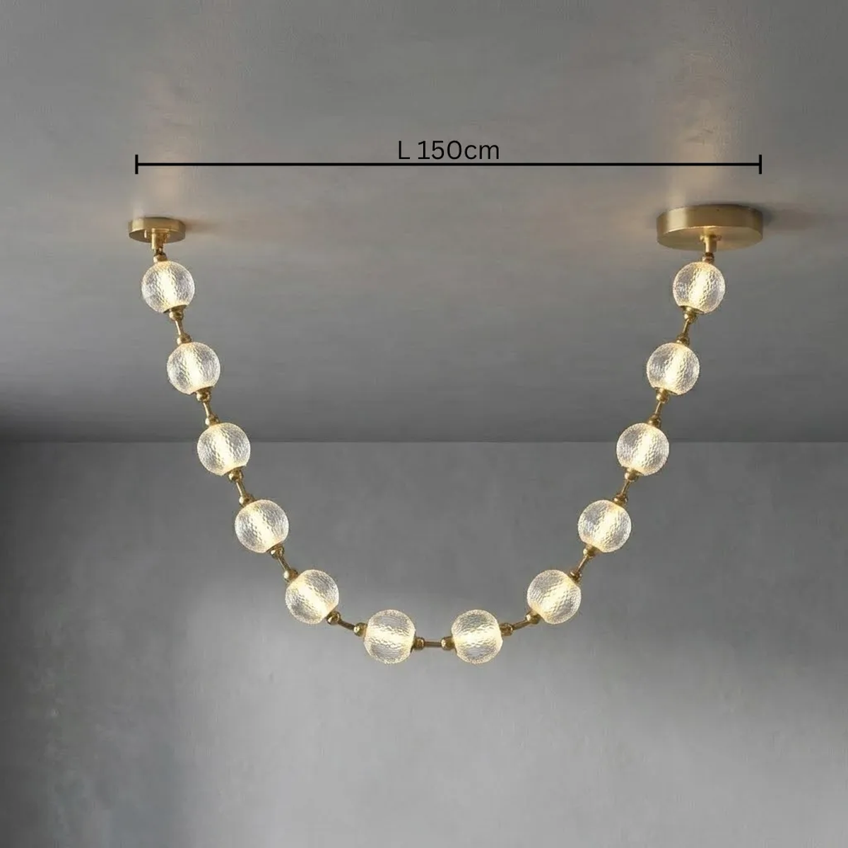Luxury Halina Ceiling Light – Modern Gold Linear LED Ceiling Lamp 2026