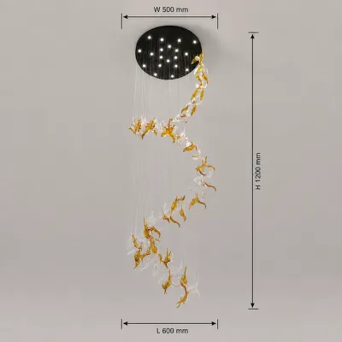 Elegant Lamara Pendant Light – Modern LED Warm Glaze Luxury Lighting 2026