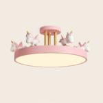 Lanima Iron & Wood Ceiling Light