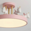 Lanima Iron & Wood Ceiling Light - luxury furniture Dubai UAE